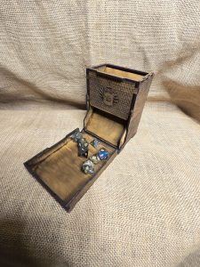 Folding Dice Tower